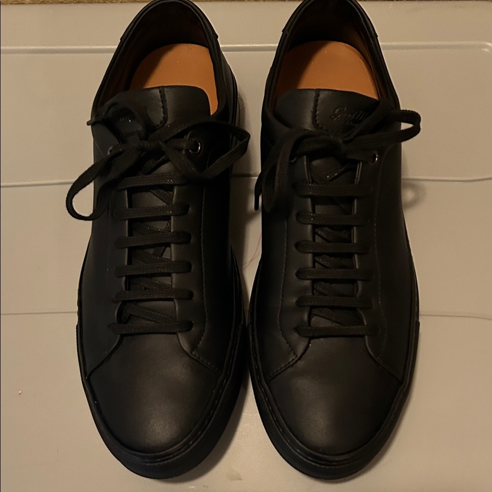 Good Man Brand Edge Black Leather sneakers size 12